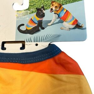 Sun squad, pet/dog tank top shirt size small NWT